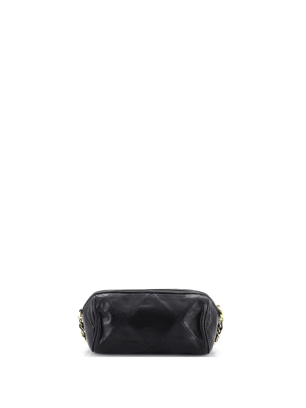 Chanel Vintage Diamond Cc Barrel Bag #255162C22B
